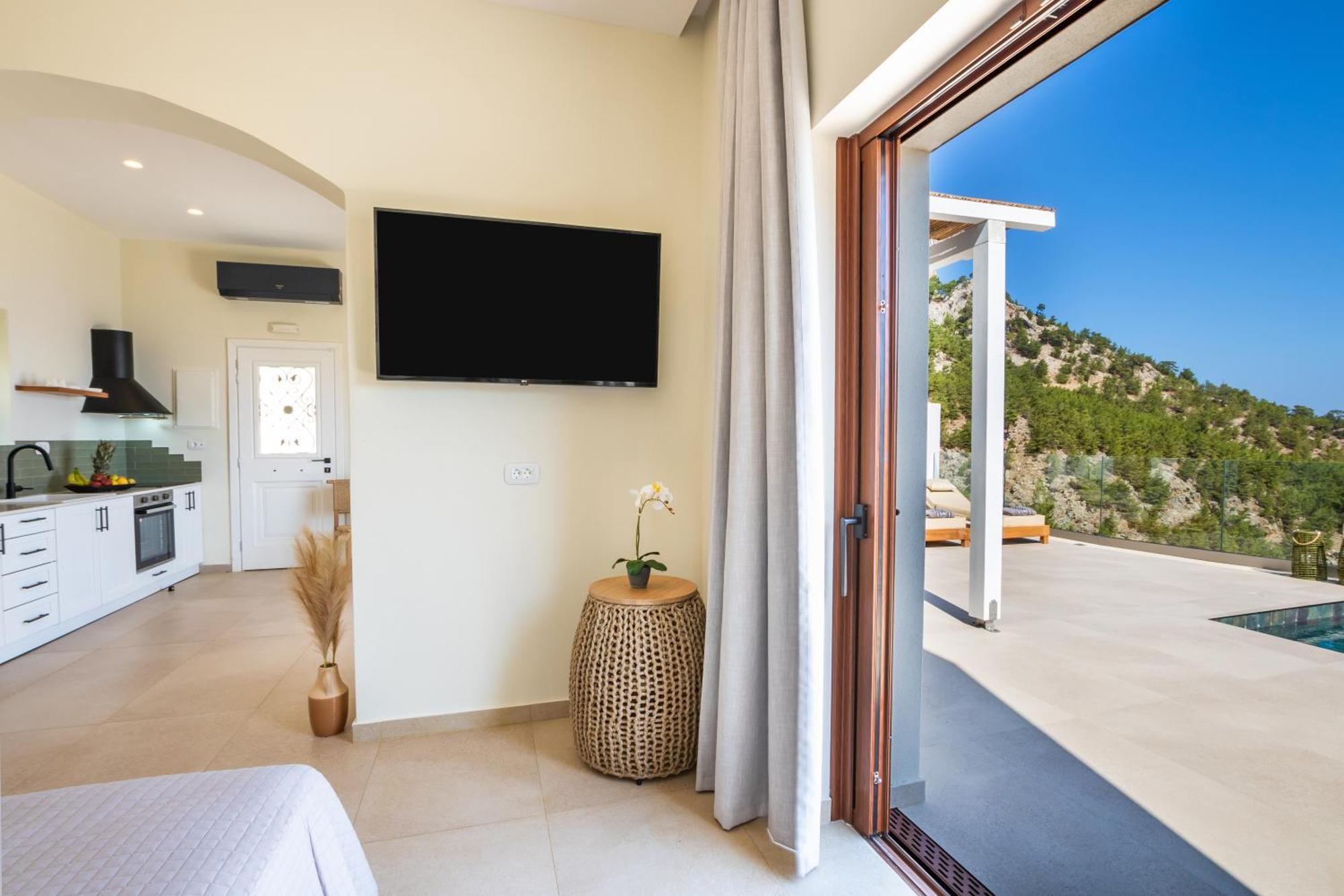 Mertelia Luxury Villas Kyra Panagia 外观 照片