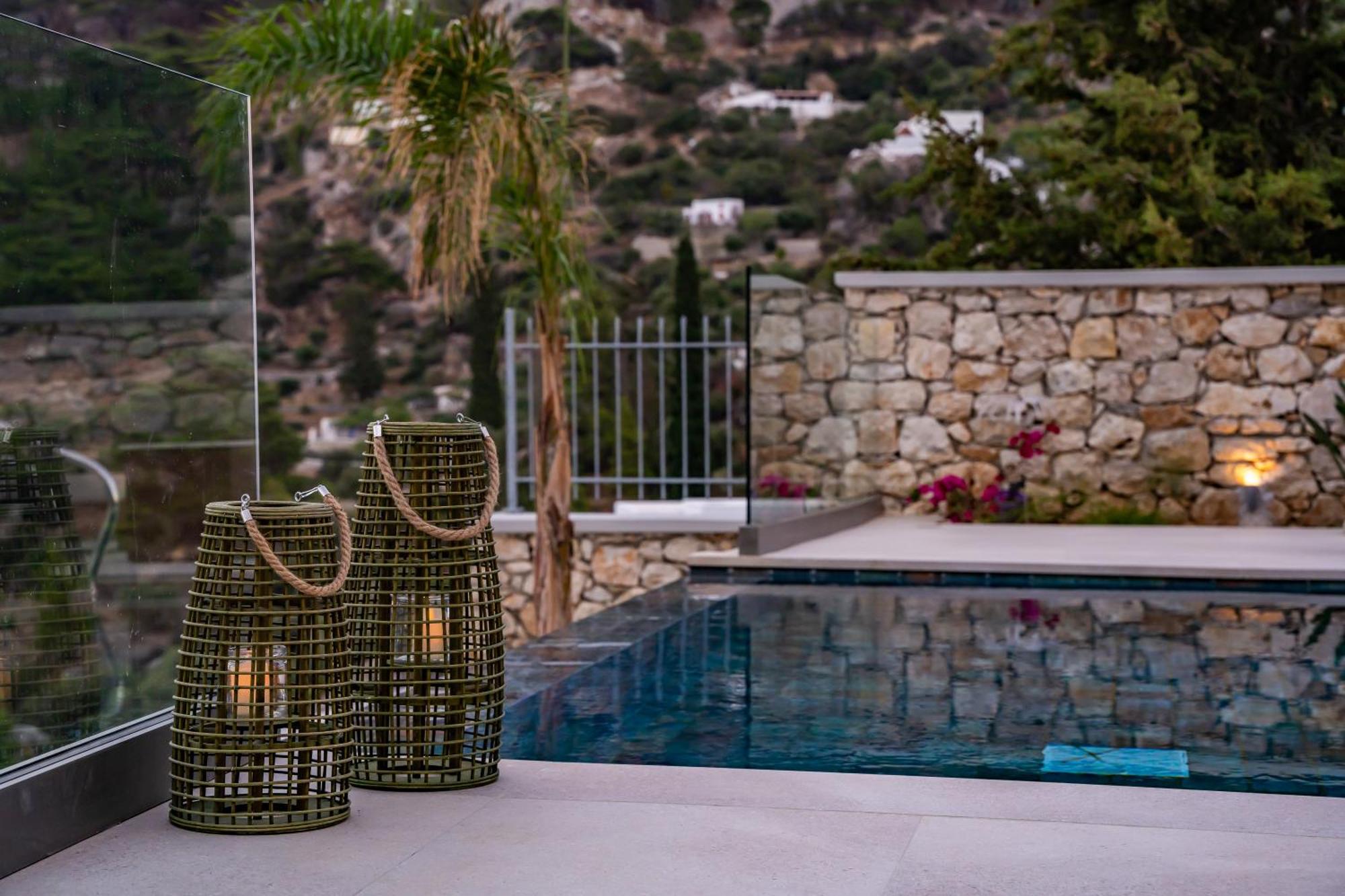 Mertelia Luxury Villas Kyra Panagia 外观 照片