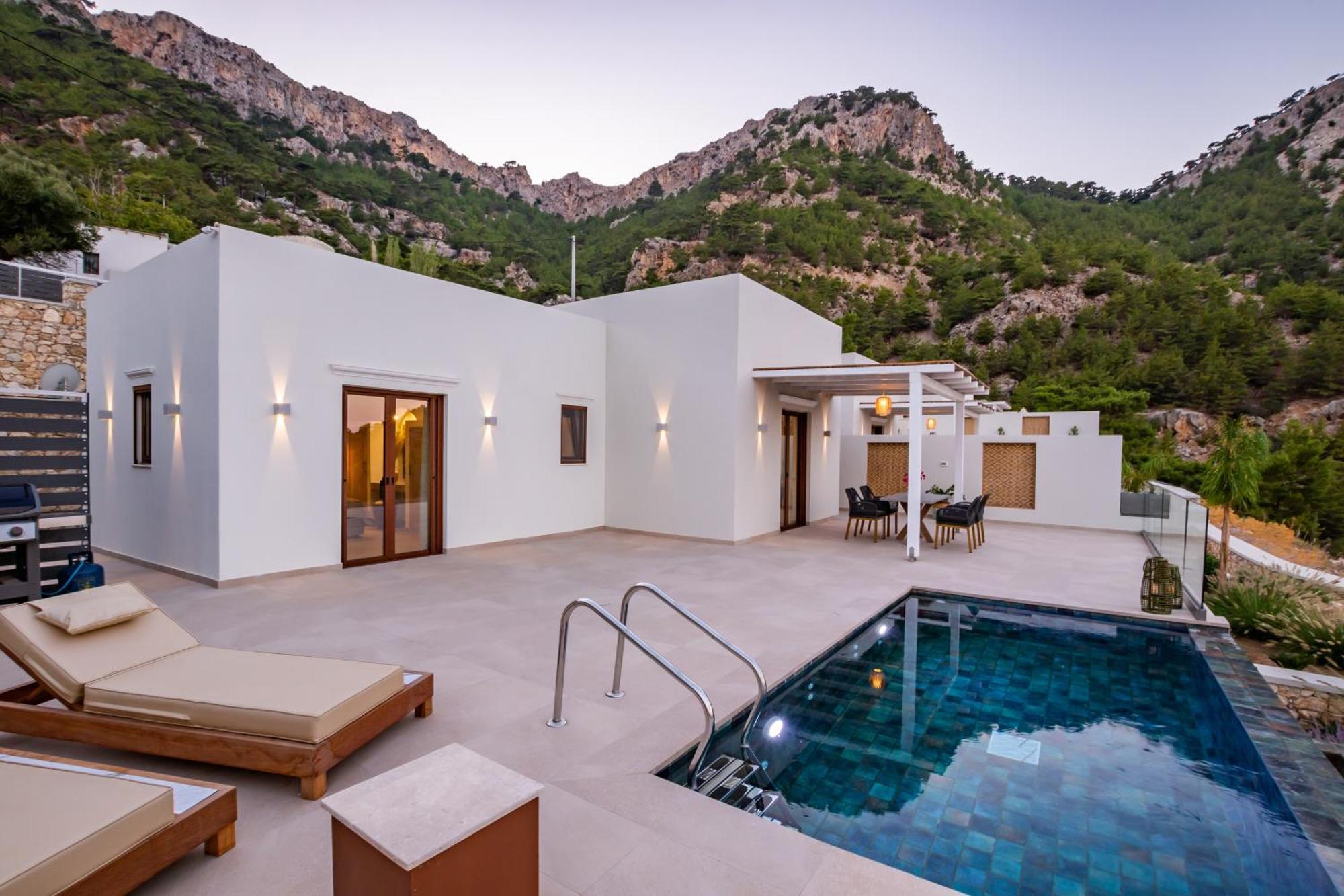Mertelia Luxury Villas Kyra Panagia 外观 照片
