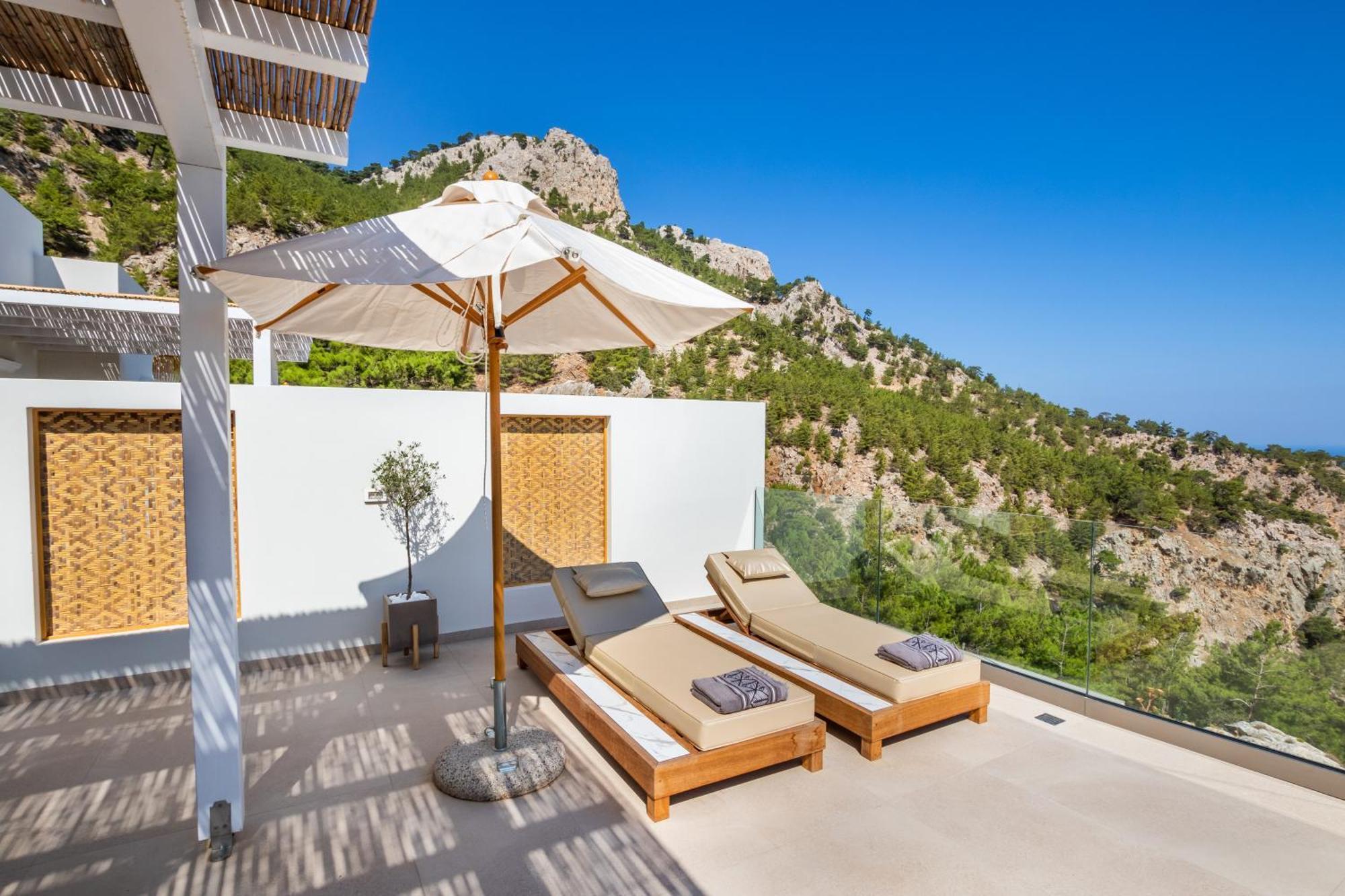 Mertelia Luxury Villas Kyra Panagia 外观 照片