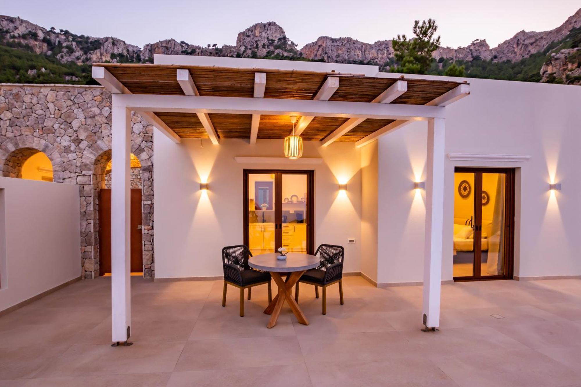 Mertelia Luxury Villas Kyra Panagia 外观 照片