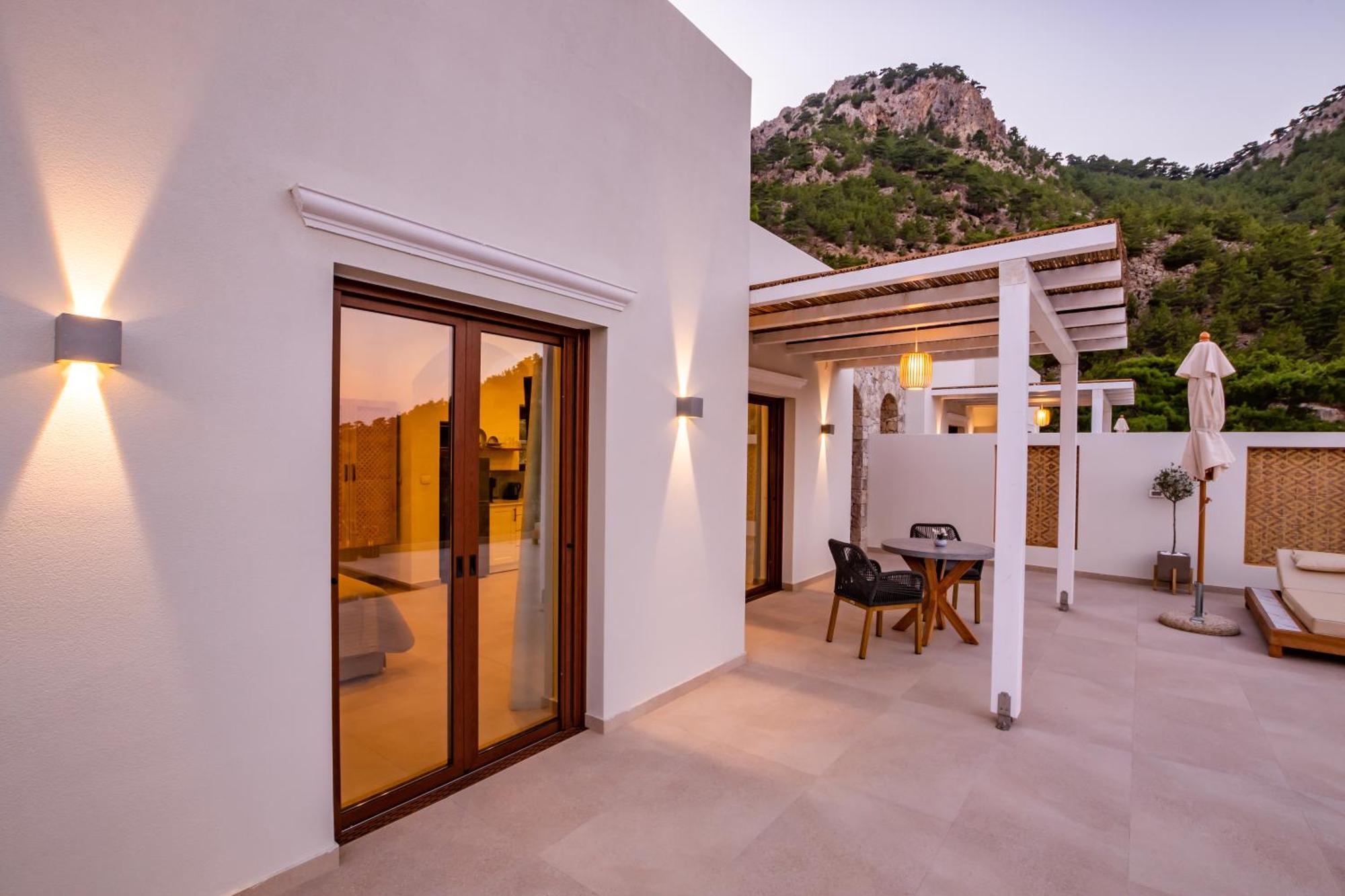Mertelia Luxury Villas Kyra Panagia 外观 照片