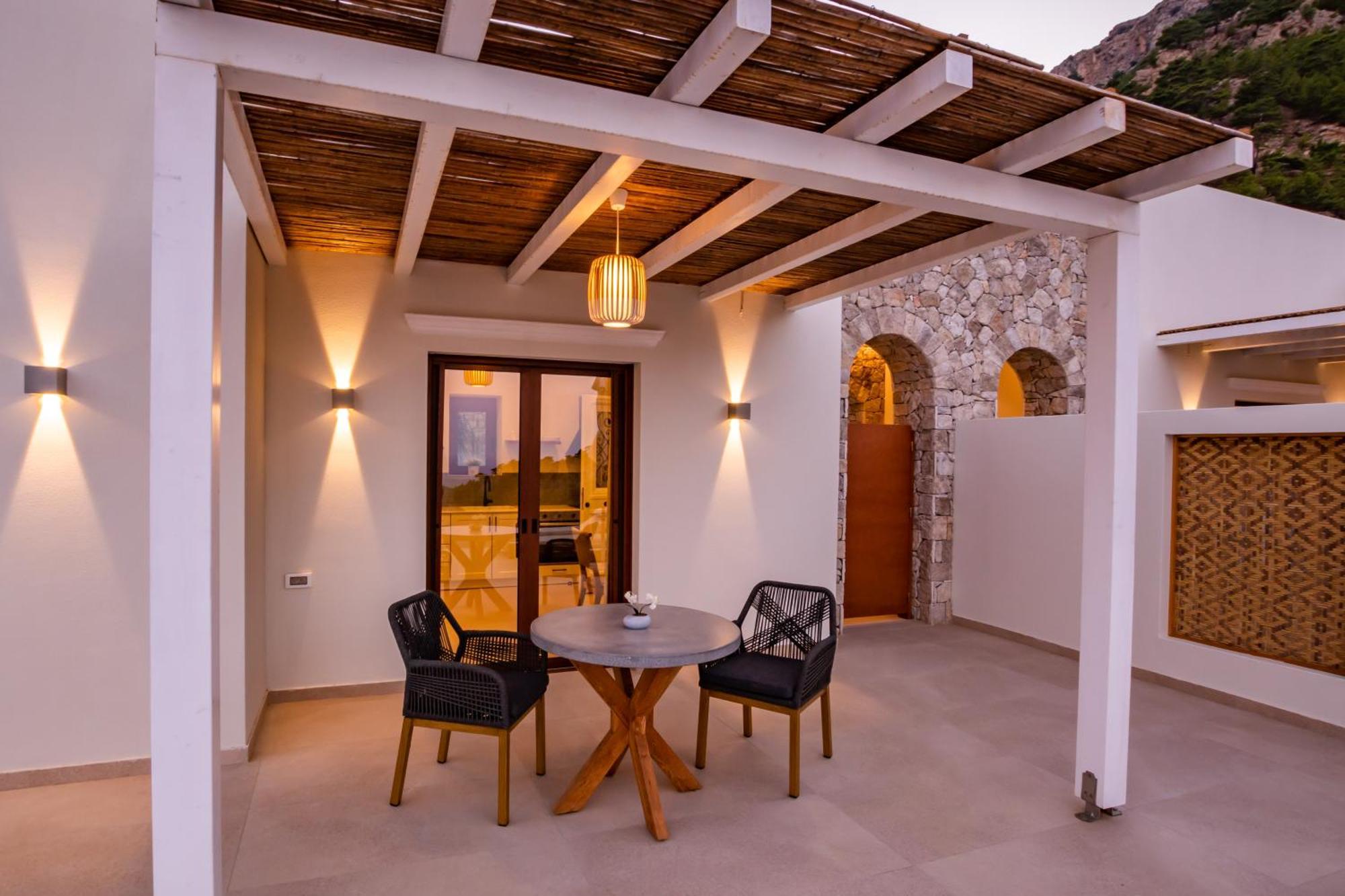 Mertelia Luxury Villas Kyra Panagia 外观 照片