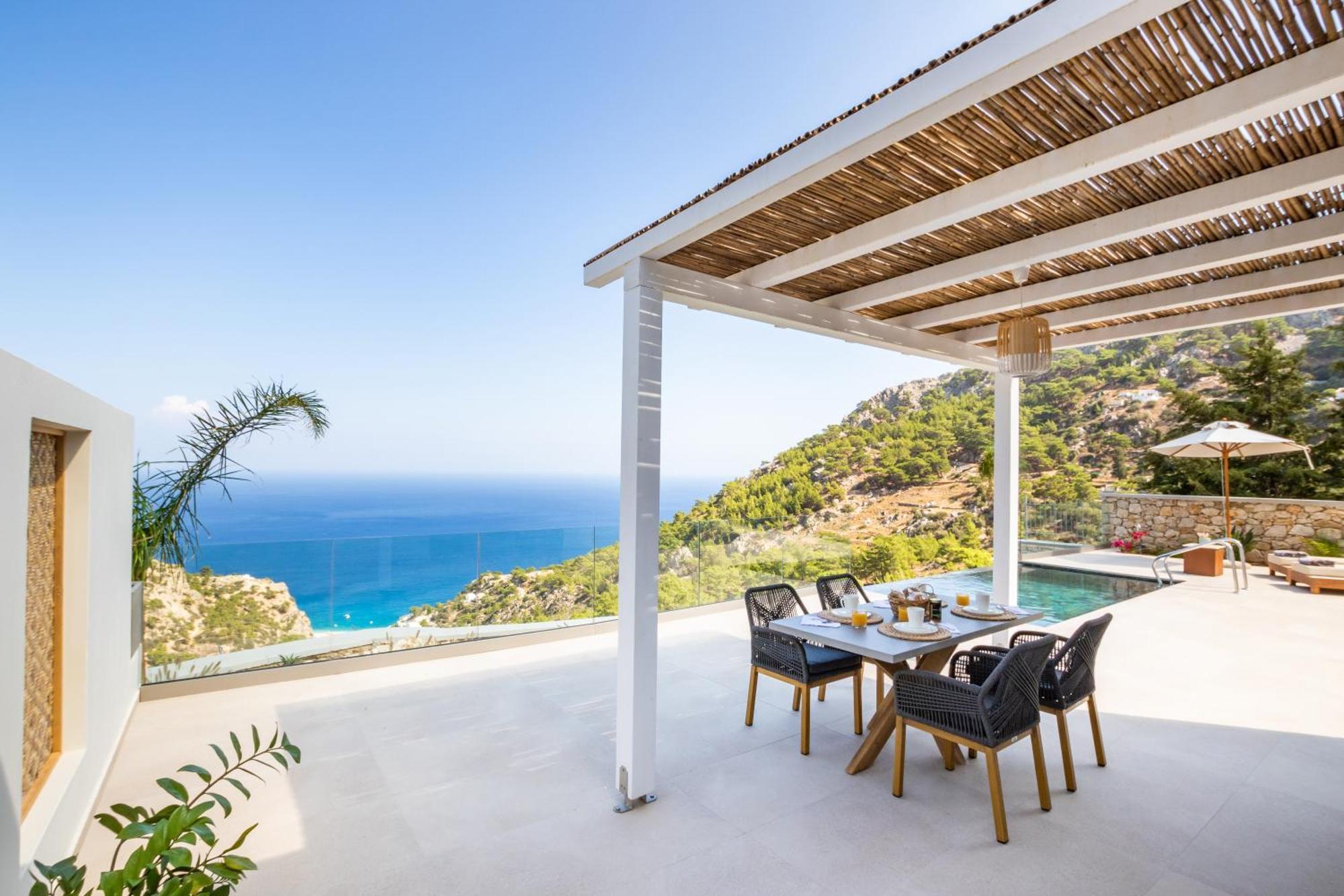 Mertelia Luxury Villas Kyra Panagia 外观 照片