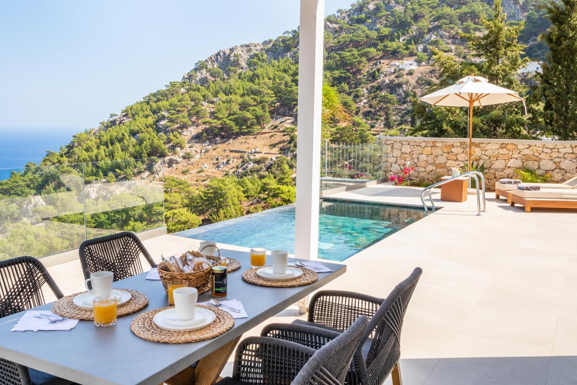 Mertelia Luxury Villas Kyra Panagia 外观 照片