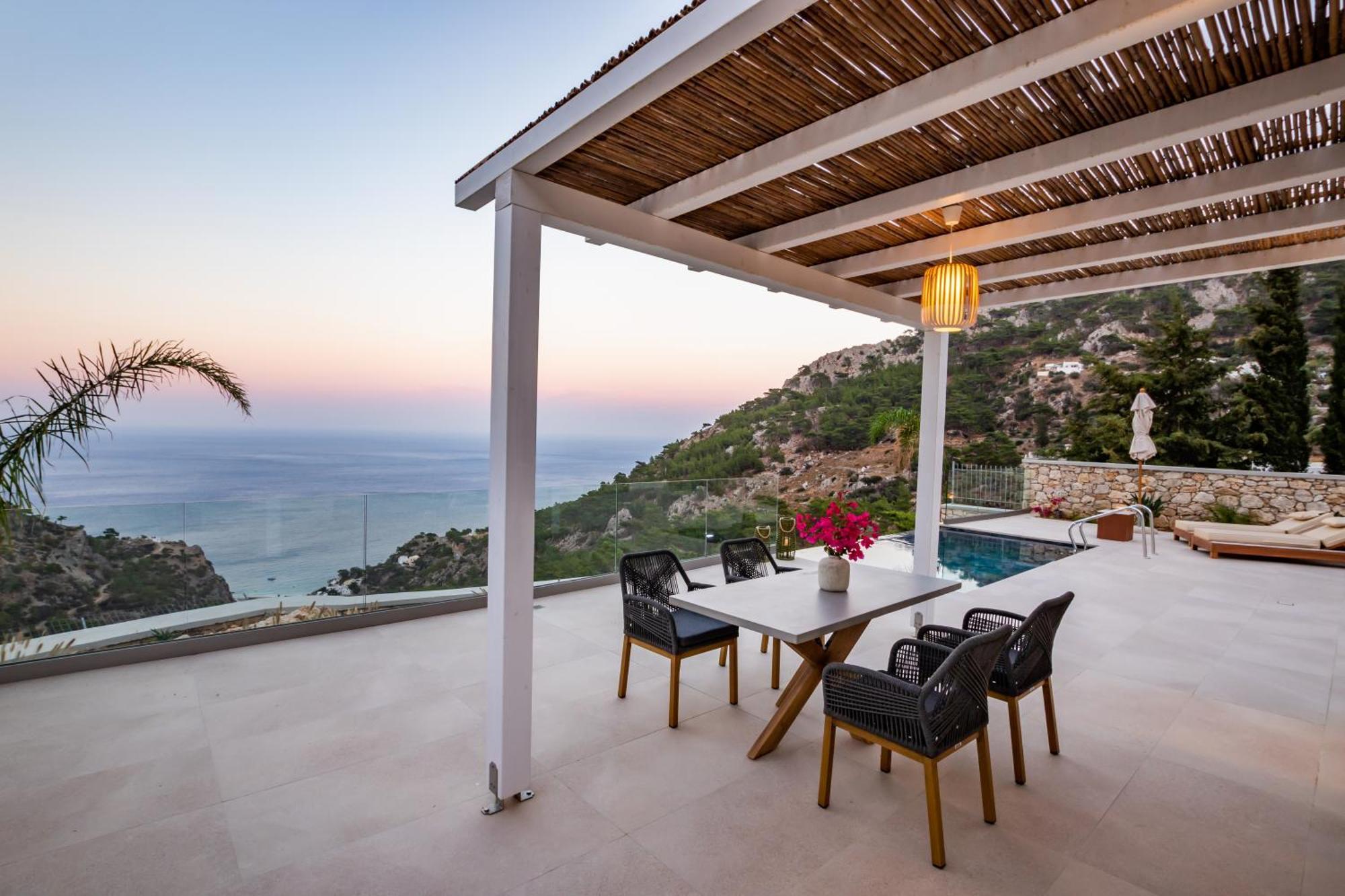 Mertelia Luxury Villas Kyra Panagia 外观 照片