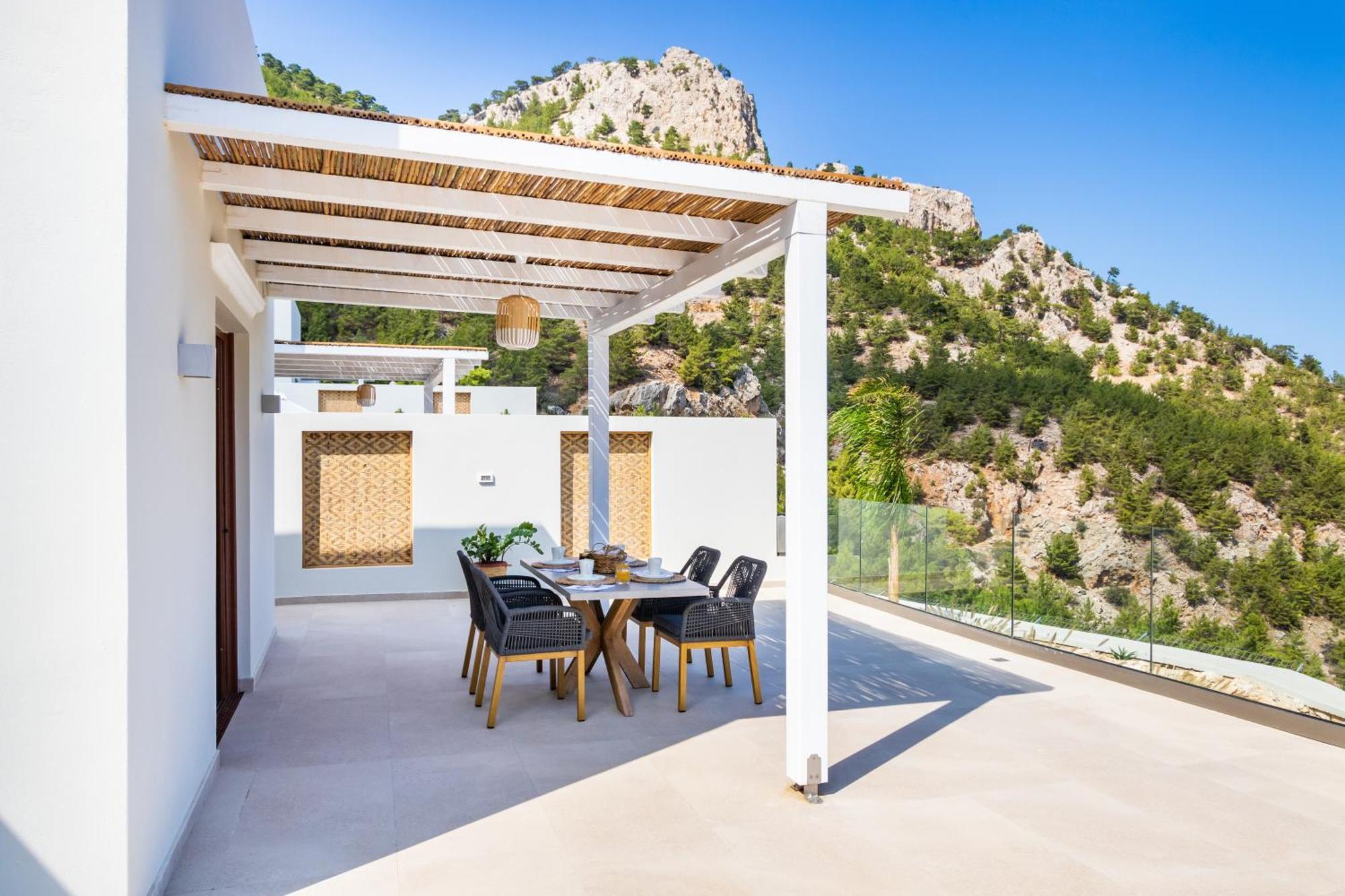 Mertelia Luxury Villas Kyra Panagia 外观 照片