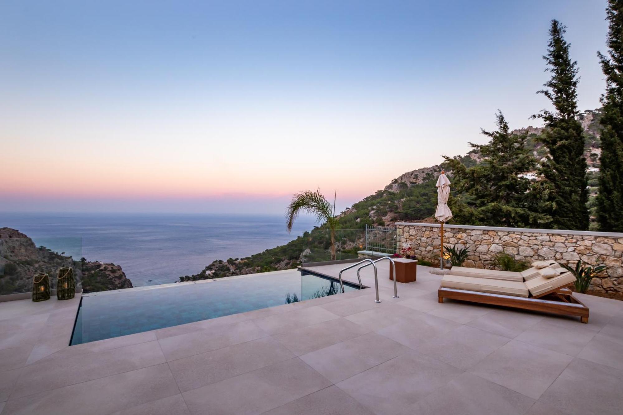 Mertelia Luxury Villas Kyra Panagia 外观 照片
