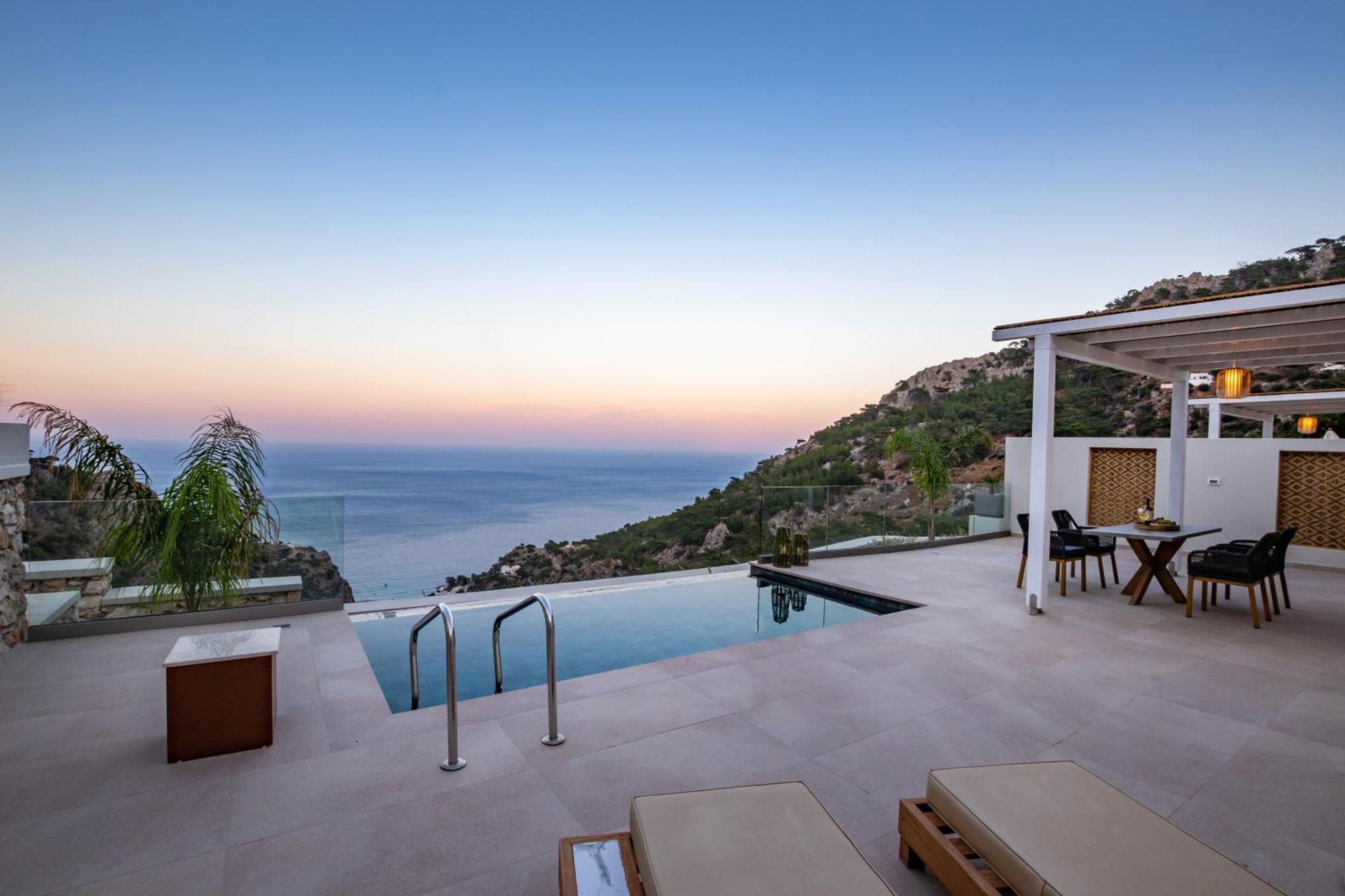 Mertelia Luxury Villas Kyra Panagia 外观 照片