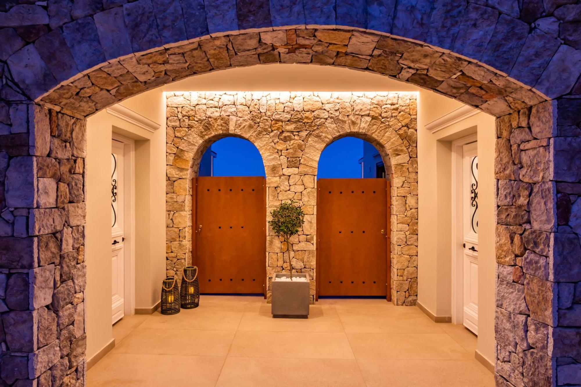 Mertelia Luxury Villas Kyra Panagia 外观 照片